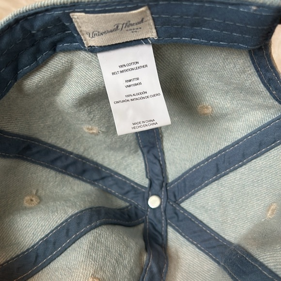 NWOT, Universal Thread, Denim Blue Baseball Cap - Picture 7 of 7